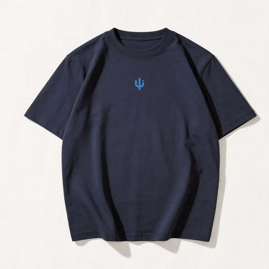 T-shirt Oversized Mandacaru NO FILTER - ALL DAY | Blue Navy