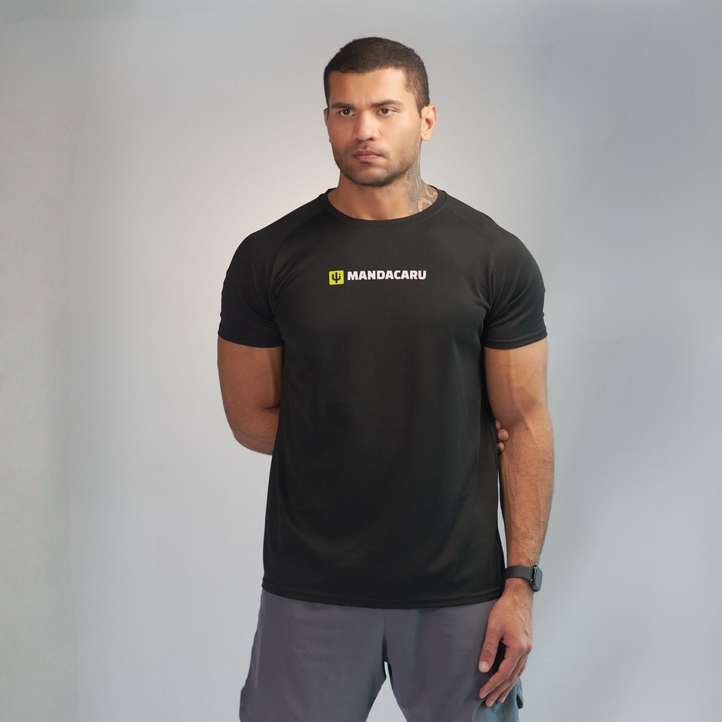 Mandacaru Performance T-shirt Identity | Black