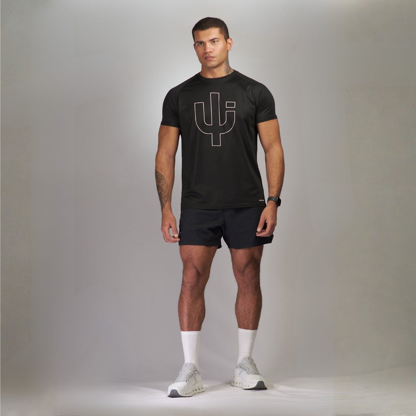 Mandacaru Performance T-shirt Root | Black