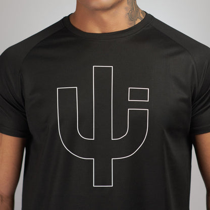 Mandacaru Performance T-shirt Root | Black