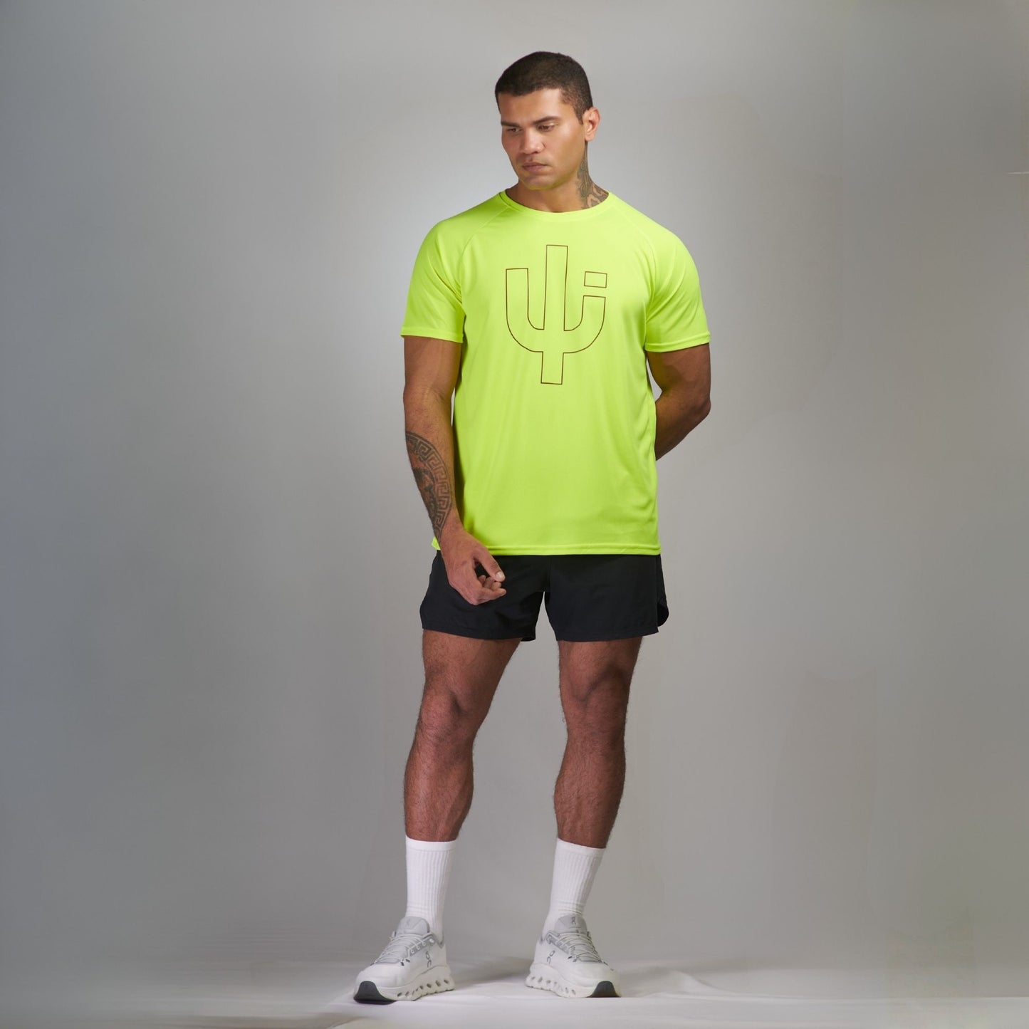 Mandacaru Performance T-shirt Root | Eletric Yellow