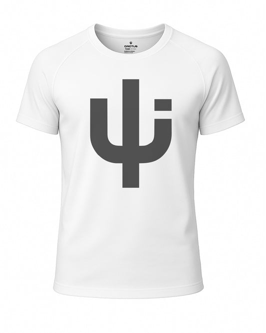 T-shirt Performance Cactus Power Branco 2.0