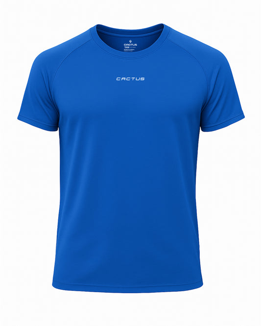 T-shirt Performance Cactus Speed Azul
