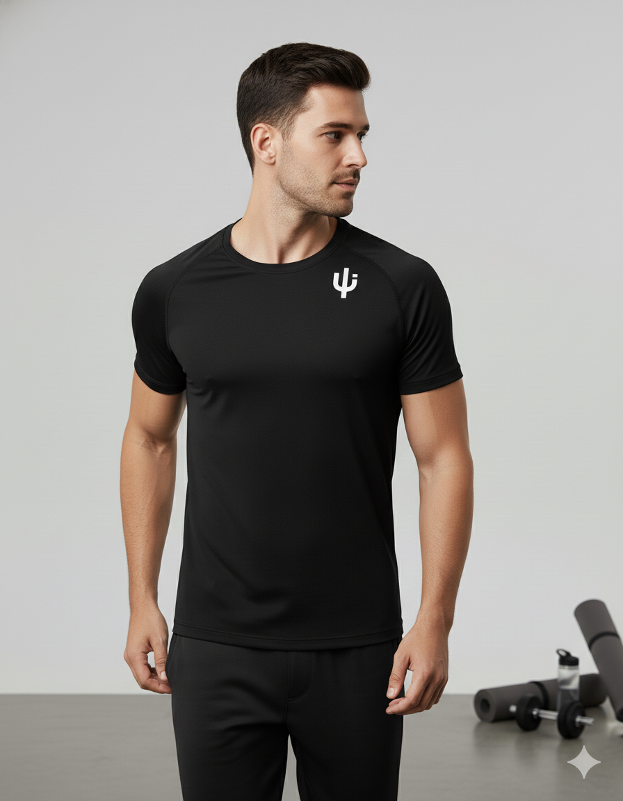 T-shirt Performance Cactus Preto