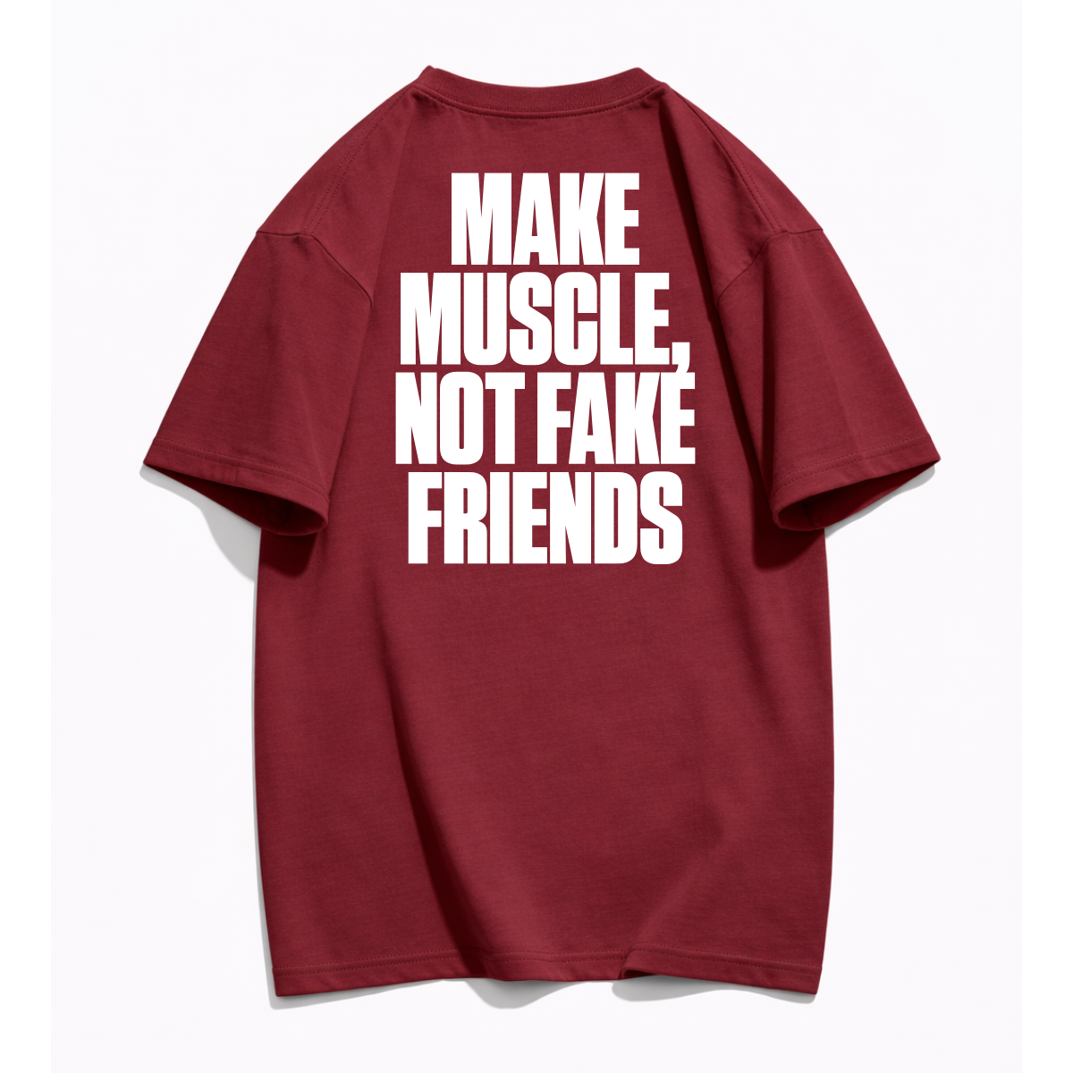 Mandacaru Oversized T-shirt NO FILTER - Make Muscle | Wine