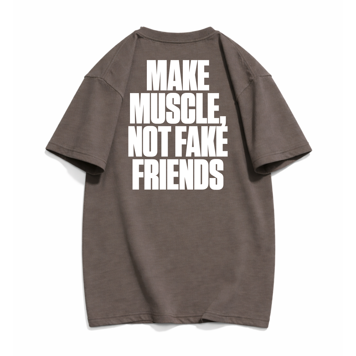 Mandacaru Oversized T-shirt NO FILTER - Make Muscle | Grey