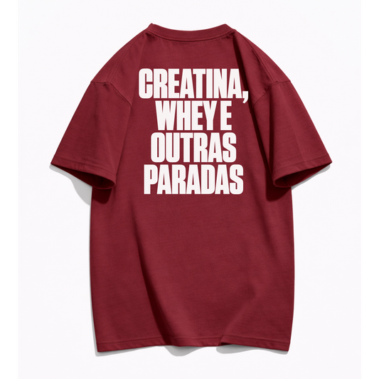 Mandacaru Oversized T-shirt NO FILTER - ALL DAY | Wine