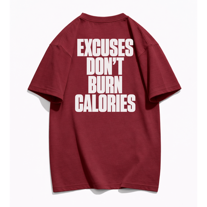 Mandacaru Oversized T-shirt NO FILTER - No Excuses | Wine