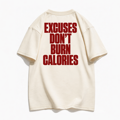 Mandacaru Oversized T-shirt NO FILTER - No Excuses | Cream