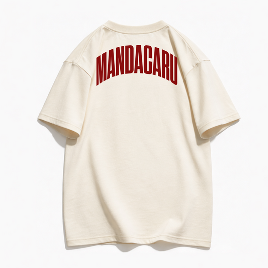 Mandacaru Oversized T-shirt NO FILTER - Base | Cream