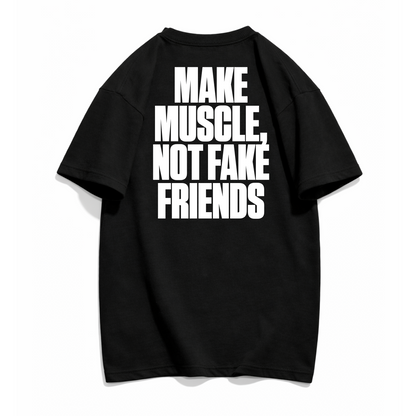 Mandacaru Oversized T-shirt NO FILTER - Make Muscle | Black