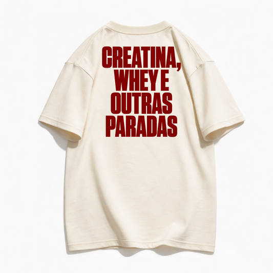 Mandacaru Oversized T-shirt NO FILTER - ALL DAY | Cream