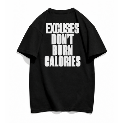 Mandacaru Oversized T-shirt NO FILTER - No Excuses | Black