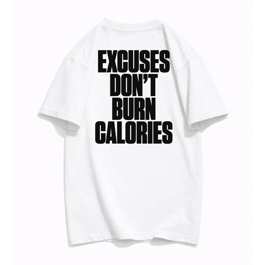 Mandacaru Oversized T-shirt NO FILTER - No Excuses | White