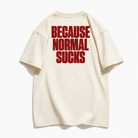 Mandacaru Oversized T-shirt NO FILTER - RAW | Cream